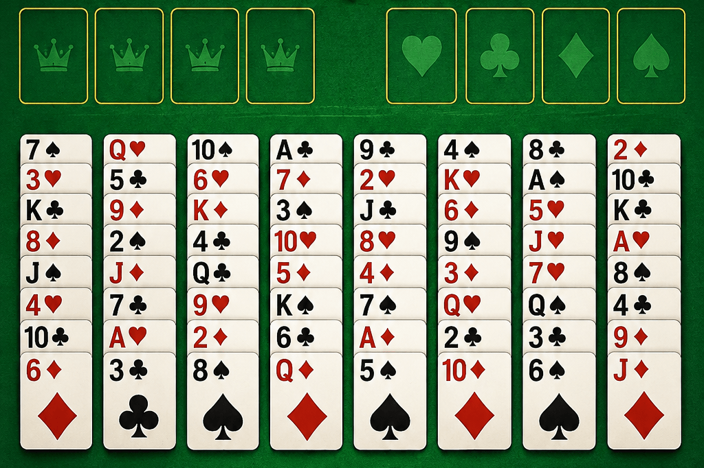 freecell gameplay